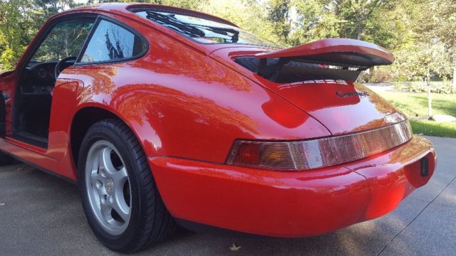 1991 Guards Red Porsche 911 Coupe