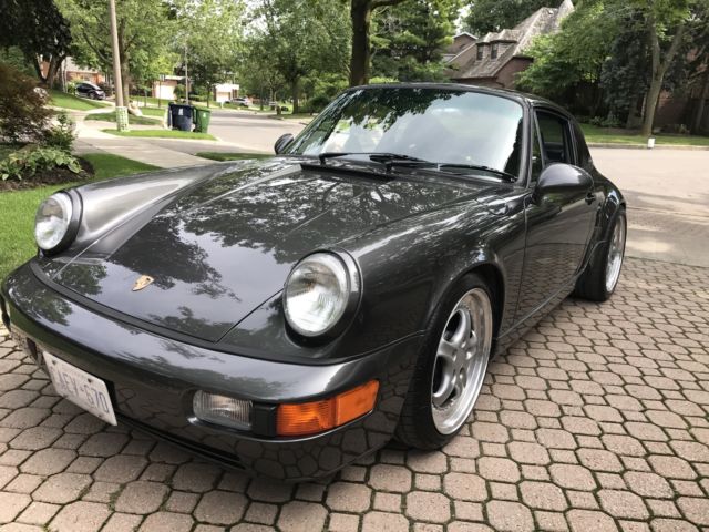 1991 Slate Grey Porsche 911 Coupe