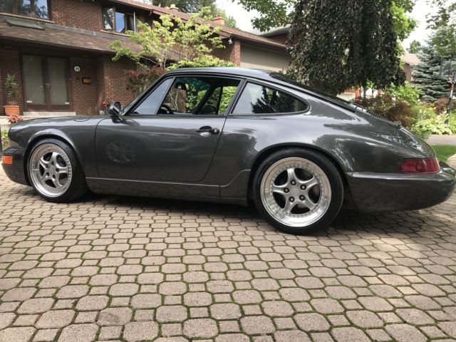 1991 Slate Grey Porsche 911 Coupe
