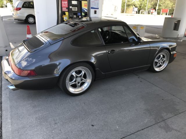 1991 Slate Grey Porsche 911 Coupe