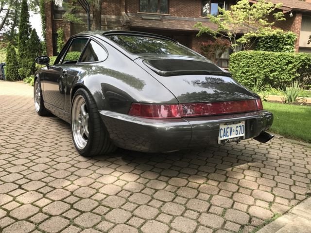 1991 Slate Grey Porsche 911 Coupe