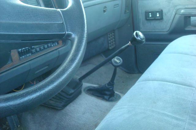 1991 Blue Dodge Ram 2500 Standard Cab Pickup