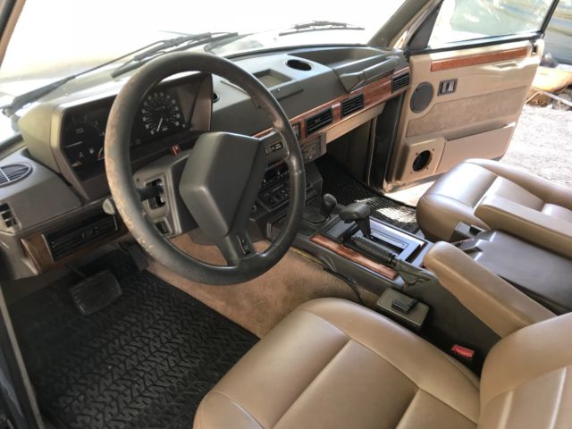 1991 Gray Land Rover Range Rover