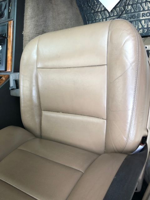 1991 White Land Rover Range Rover SUV