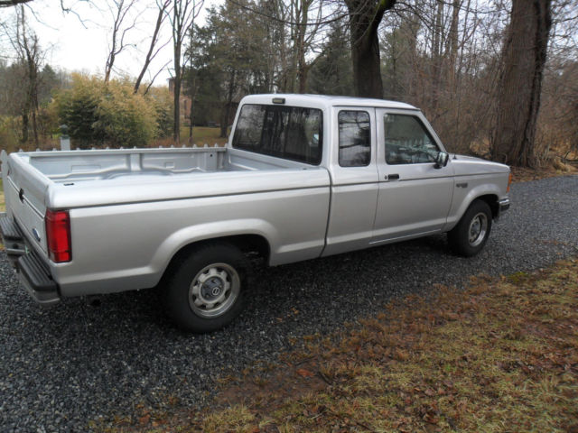 1991 Gray Ford Ranger Extended Cab Pickup