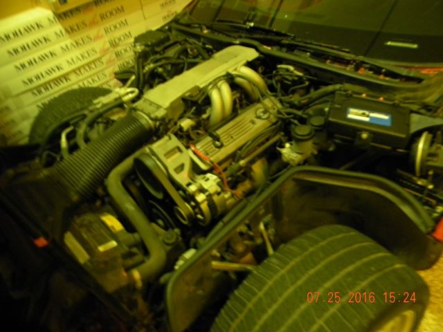 1991 Red Chevrolet Corvette