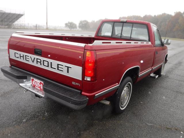 1991 Red Chevrolet C/K1500 Pickup Truck