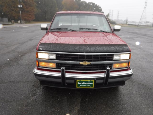 1991 Red Chevrolet C/K1500 Pickup Truck