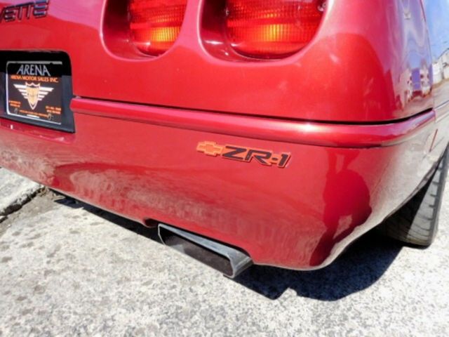 1991 Red Chevrolet Corvette Coupe
