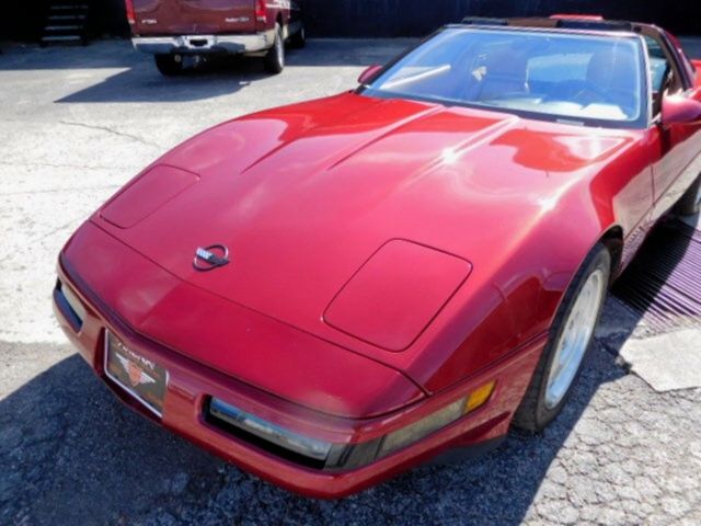 1991 Red Chevrolet Corvette Coupe