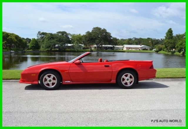 1991 Red Chevrolet Camaro