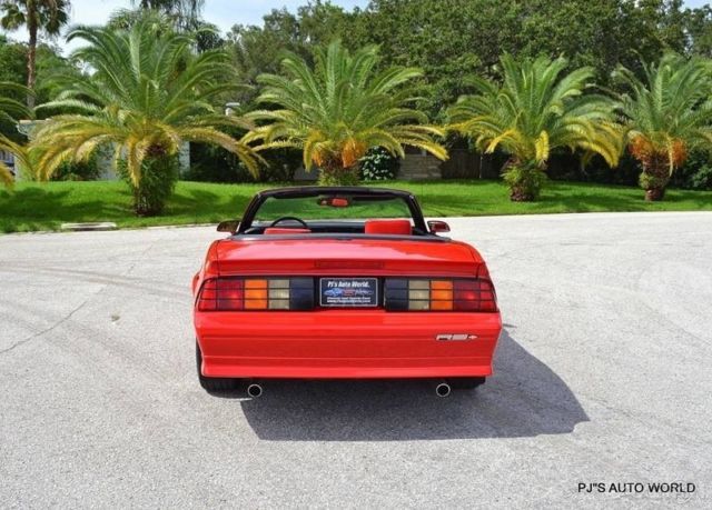 1991 Red Chevrolet Camaro