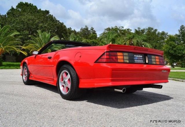 1991 Red Chevrolet Camaro
