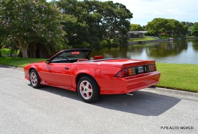 1991 Red Chevrolet Camaro
