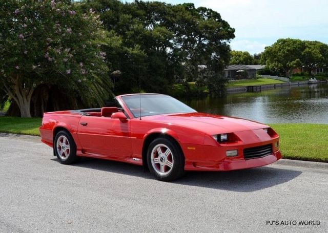 1991 Red Chevrolet Camaro