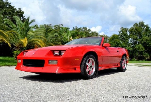 1991 Red Chevrolet Camaro