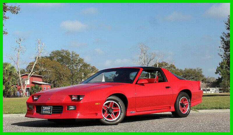 1991 Red Chevrolet Camaro
