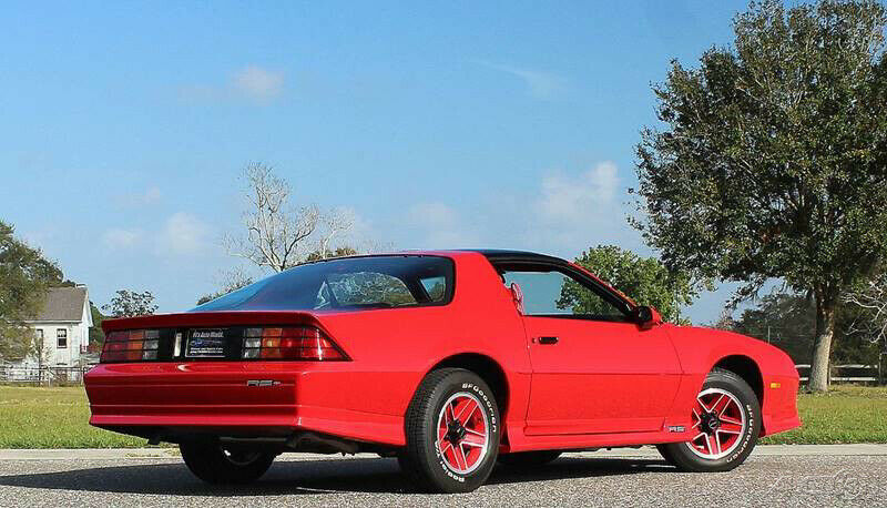 1991 Red Chevrolet Camaro