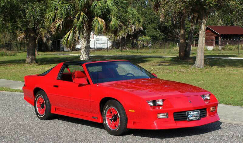 1991 Red Chevrolet Camaro