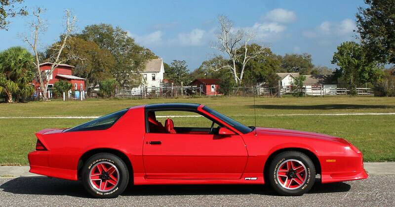 1991 Red Chevrolet Camaro