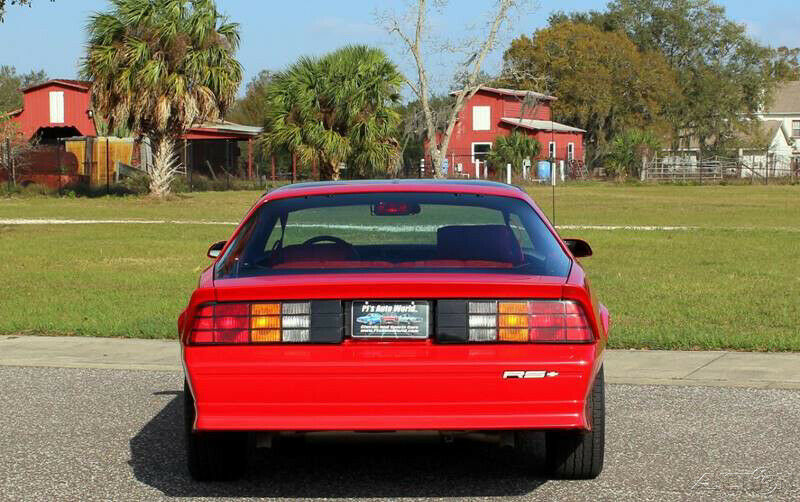 1991 Red Chevrolet Camaro
