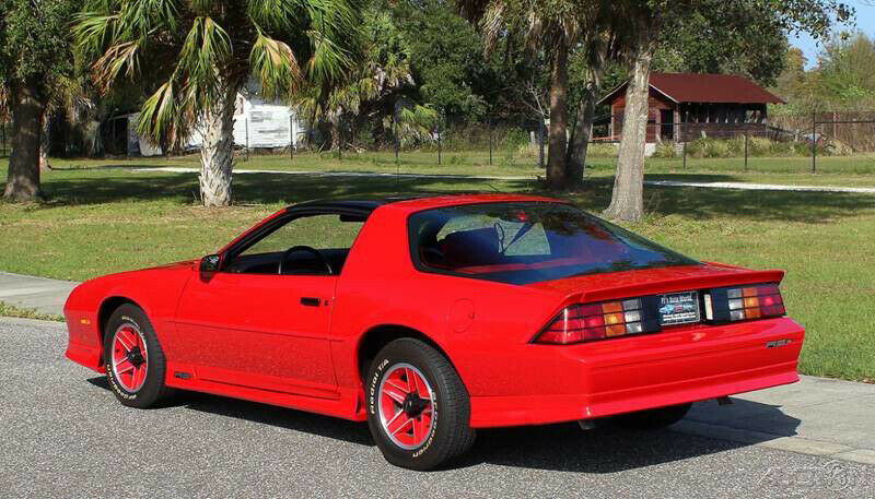 1991 Red Chevrolet Camaro