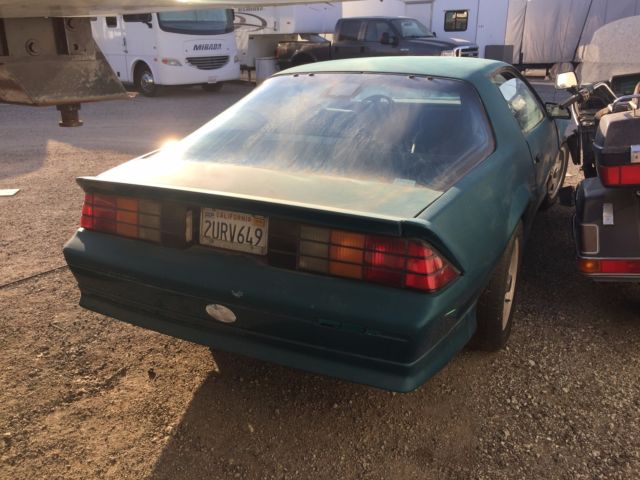 1991 Blue Chevrolet Camaro Coupe