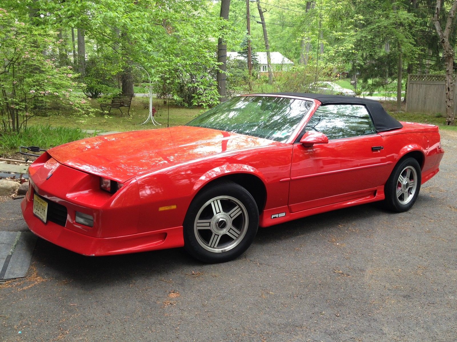 1991 Red Chevrolet Camaro Convertible