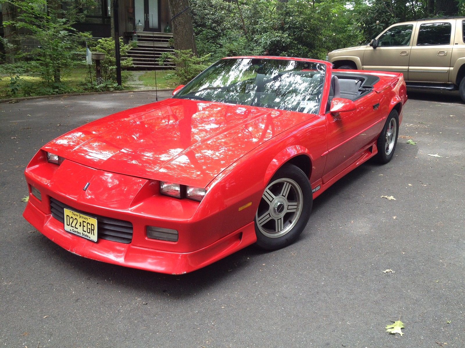 1991 Red Chevrolet Camaro Convertible