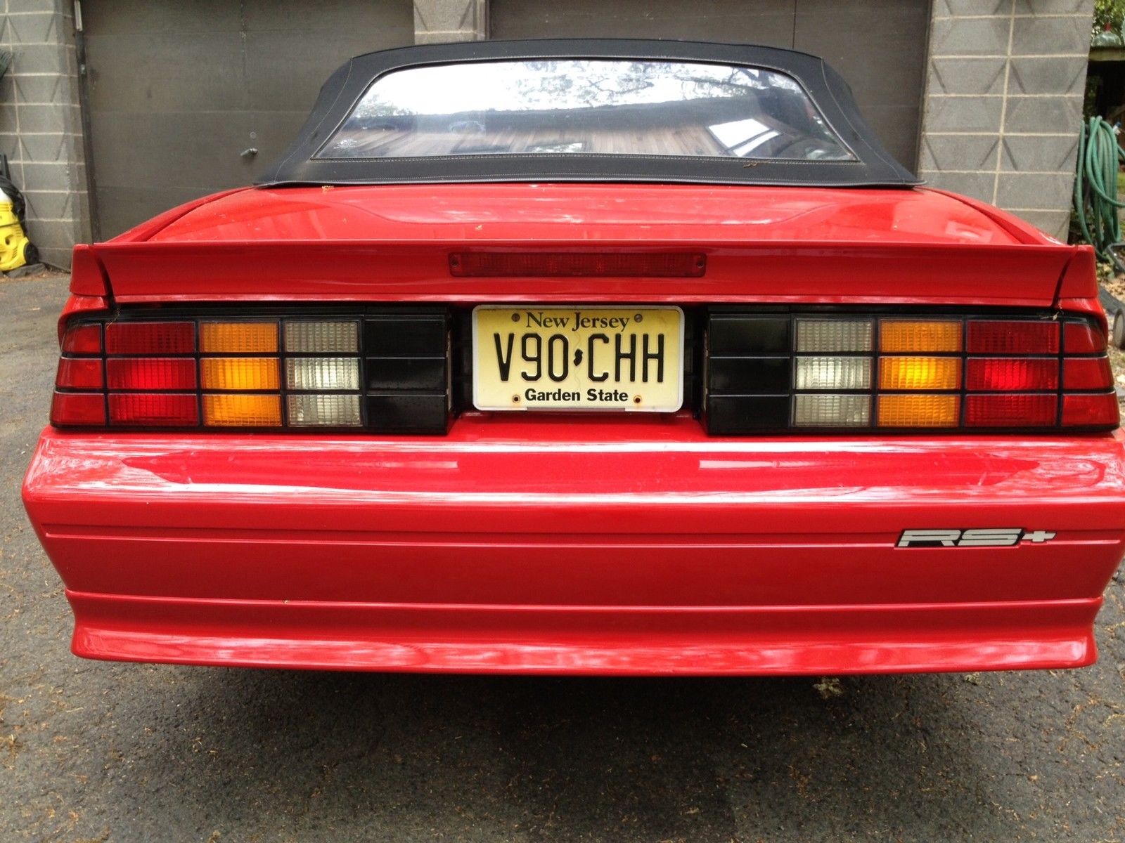 1991 Red Chevrolet Camaro Convertible