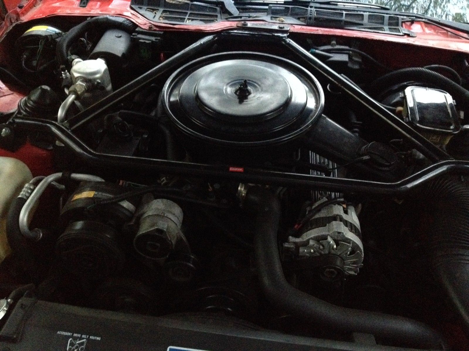 1991 Red Chevrolet Camaro Convertible