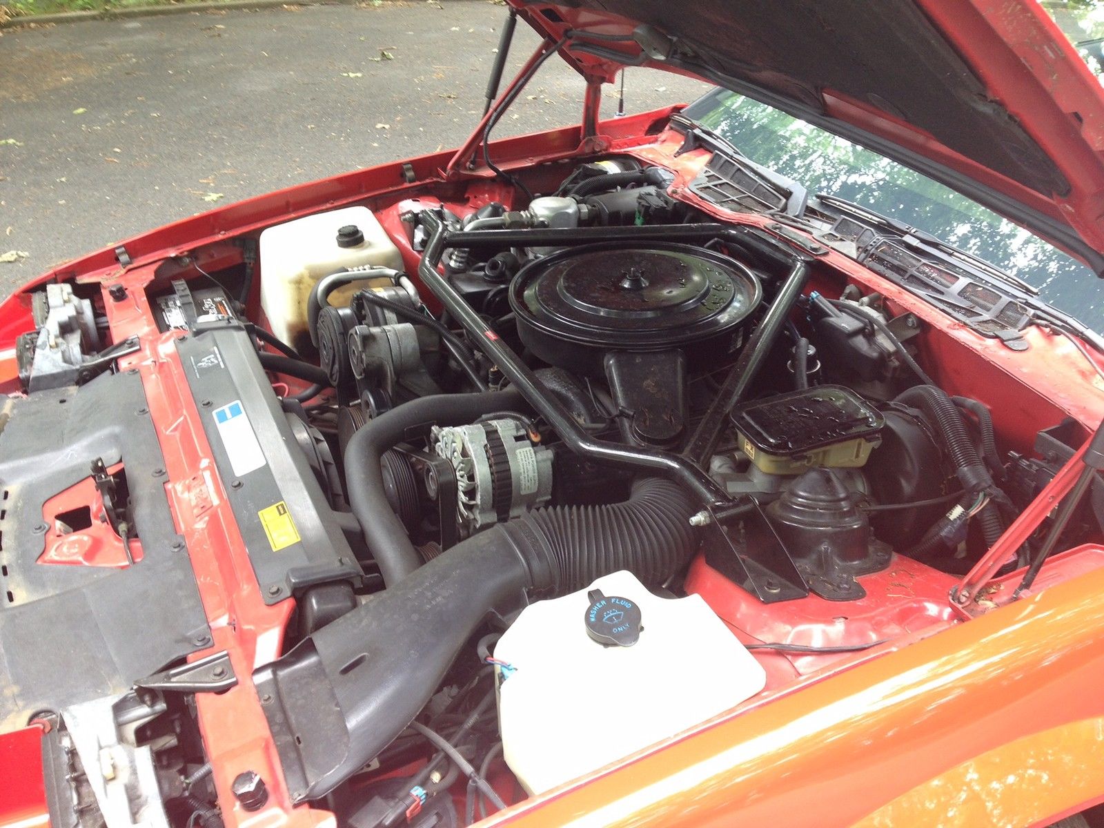 1991 Red Chevrolet Camaro Convertible