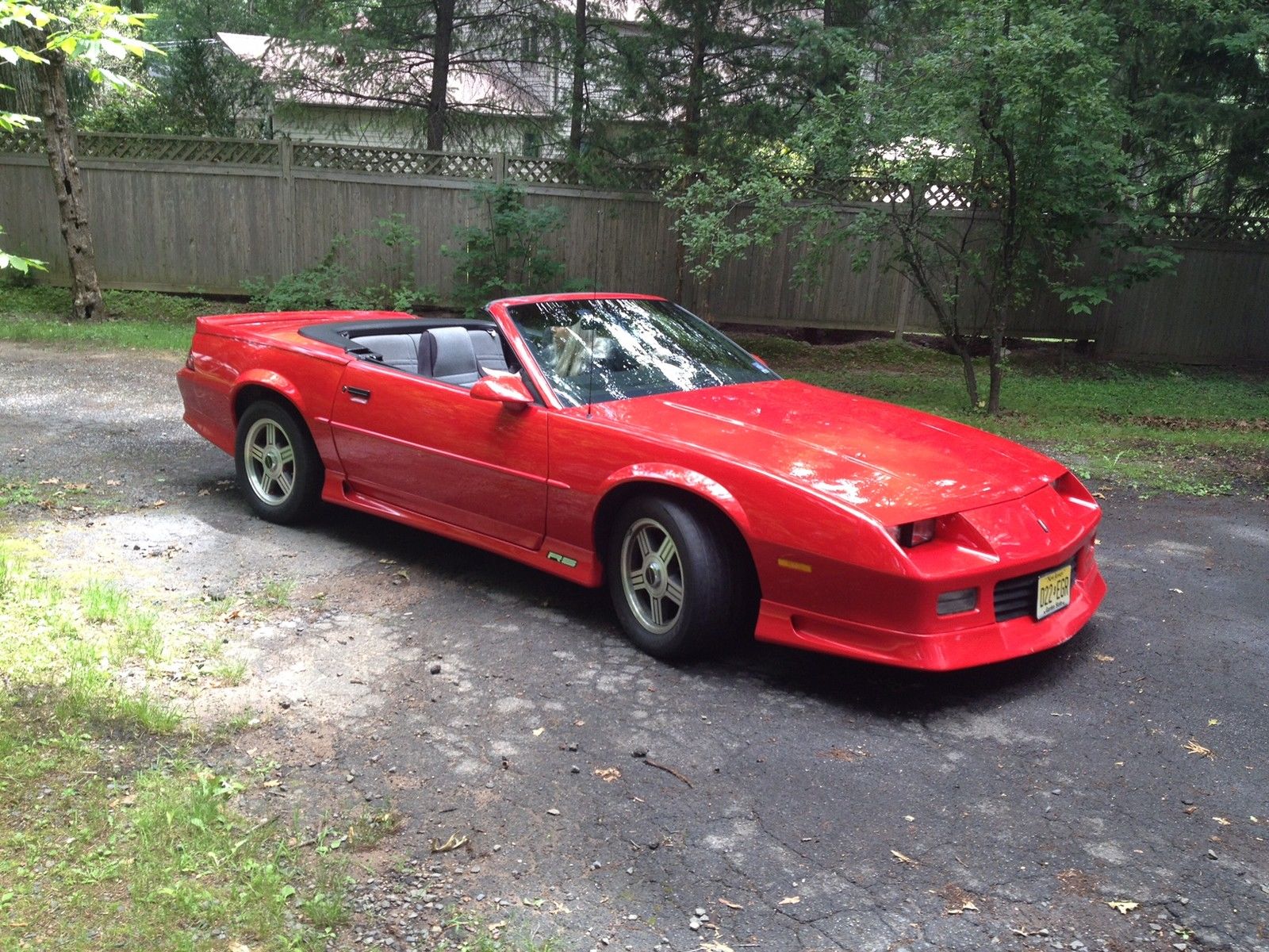 1991 Red Chevrolet Camaro Convertible