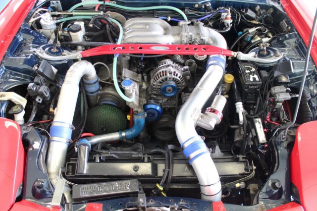 1991 Red Mazda RX-7 Coupe