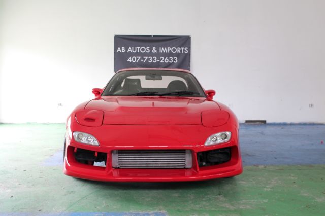 1991 Red Mazda RX-7 Coupe