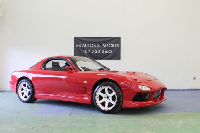 1991 Red Mazda RX-7 Coupe