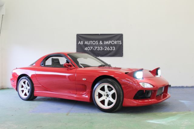 1991 Red Mazda RX-7 Coupe