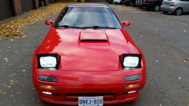 1991 Red Mazda RX-7 Convertible