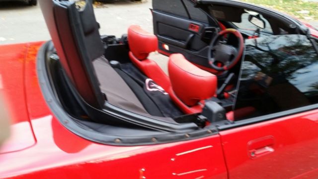 1991 Red Mazda RX-7 Convertible