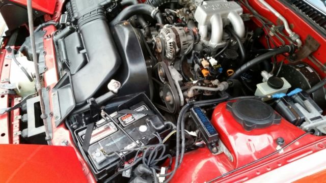 1991 Red Mazda RX-7 Convertible