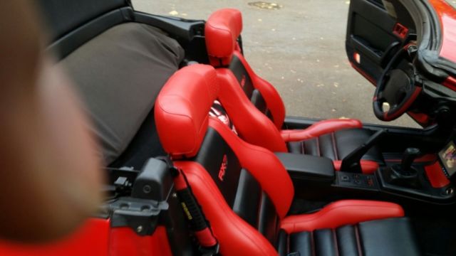 1991 Red Mazda RX-7 Convertible