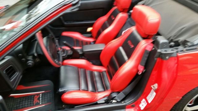 1991 Red Mazda RX-7 Convertible