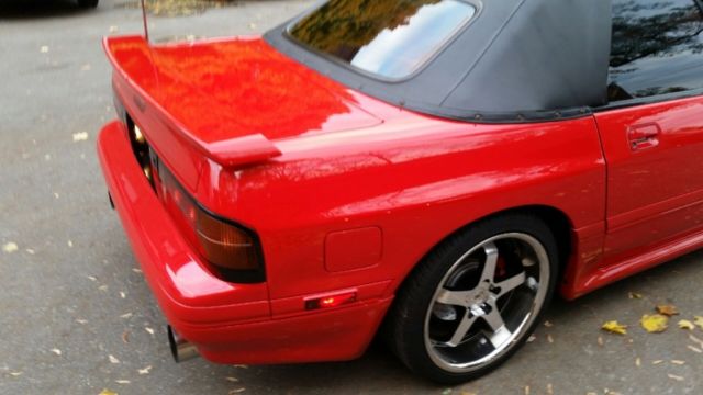 1991 Red Mazda RX-7 Convertible