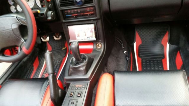 1991 Red Mazda RX-7 Convertible