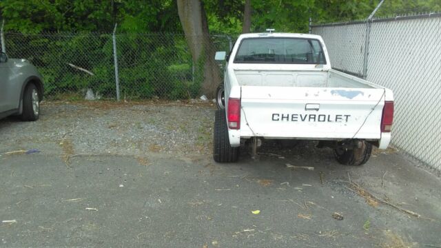 1991 White Chevrolet S-10