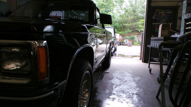 1991 Black Chevrolet S-10 Reg Cab