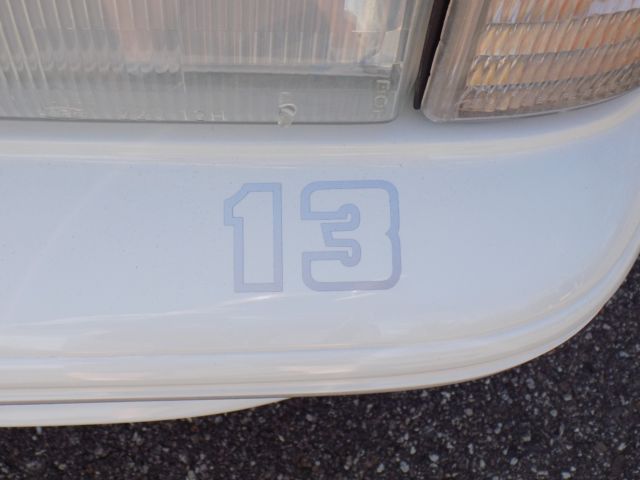 1991 White Ford Mustang Hatchback