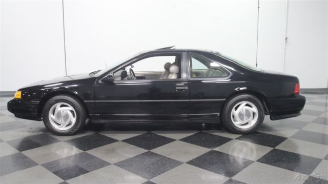 1991 Black Ford Thunderbird