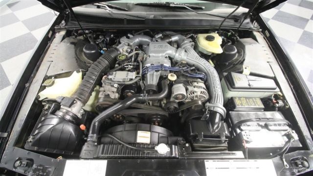 1991 Black Ford Thunderbird