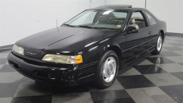 1991 Black Ford Thunderbird